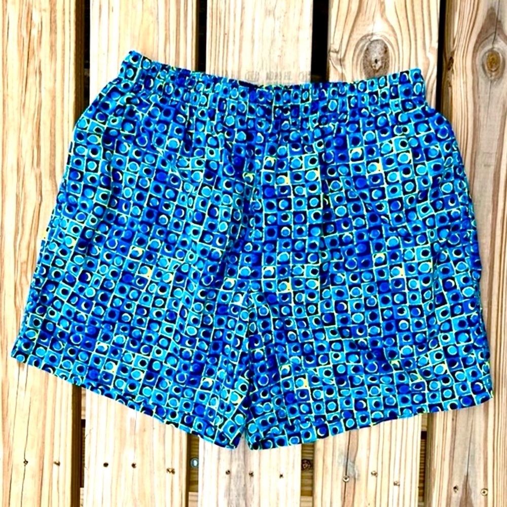 - Eddie Bauer L EBTek Swim Trunks! EUC!